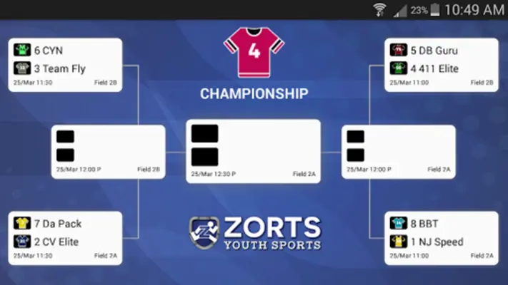 Zorts Sports android App screenshot 0