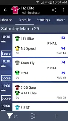 Zorts Sports android App screenshot 2